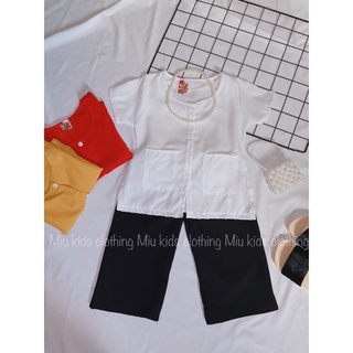 Sét Bộ Bà Ba Lụa cho bé