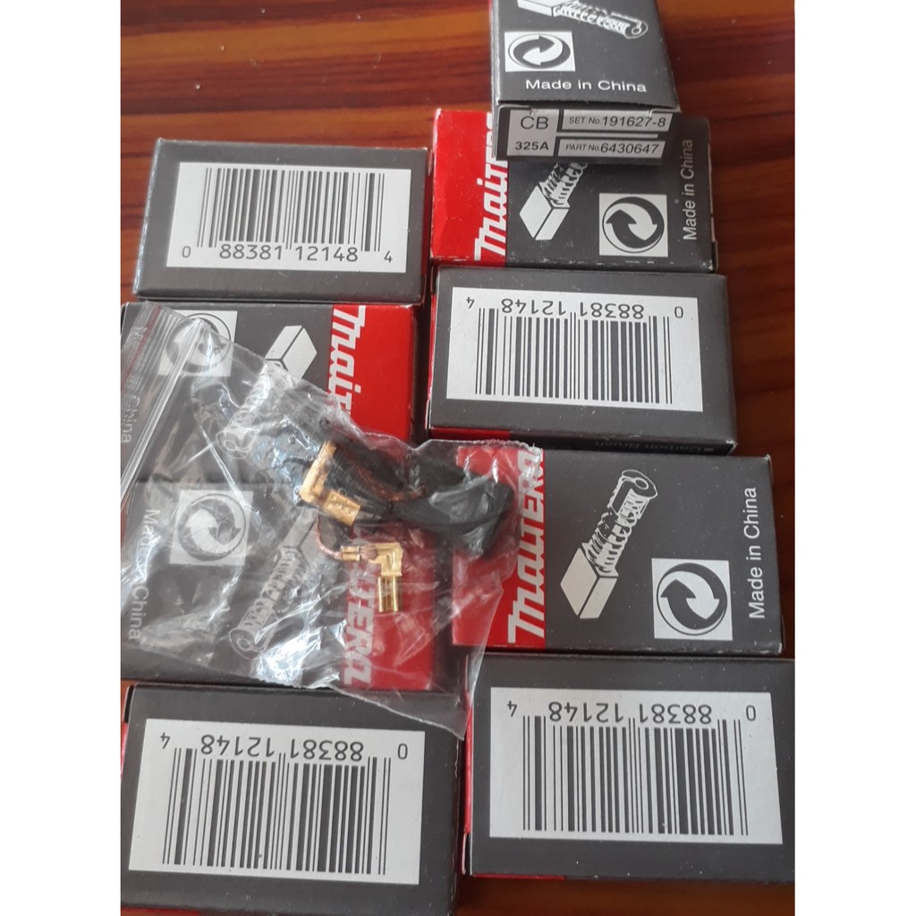 CHỔI THAN 325 MAKITA 325CB  CHO MÁY MÀI 9553  và 9556 và 9558 MAITERA