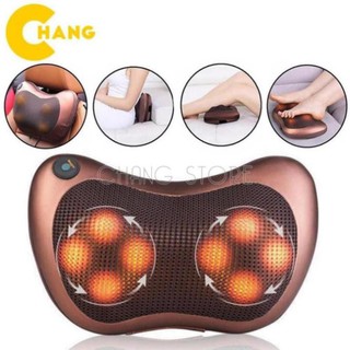 Gối massage vai gáy 8 bi hồng ngoại công nghệ nhật bản cao cấp - bh 12 tháng