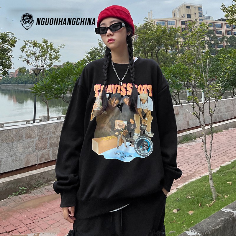 Áo Sweater Nelly Heybig - Travis Scott