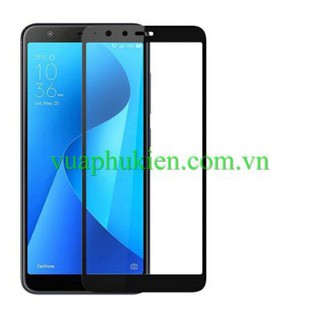 Dán kính Asus Zenfone Max Plus M1 cường lực 4D full tràn màn hình