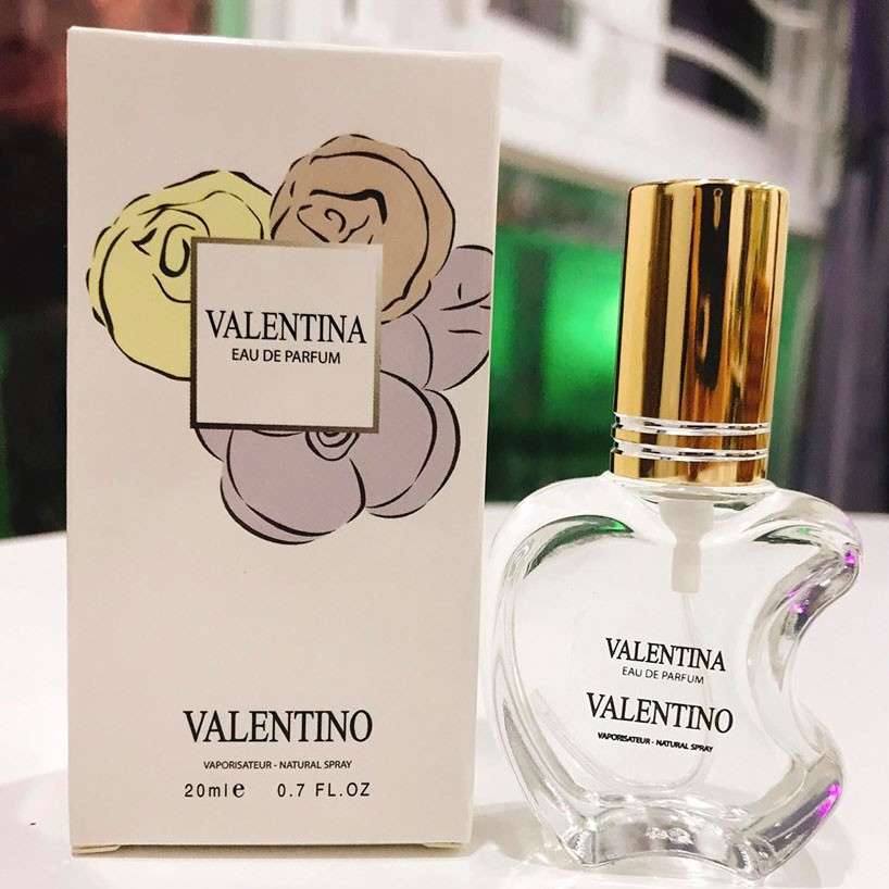 💘FREESHIP💘 Nước hoa nữ chiết 20ml dạng xịt- mẫu táo- Mùi Valentino -loại 20ml-50ml