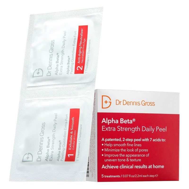 Tẩy da chết và tái tạo da Dr. Dennis Gross Skincare Alpha Beta® Peel Extra Strength Daily Peel