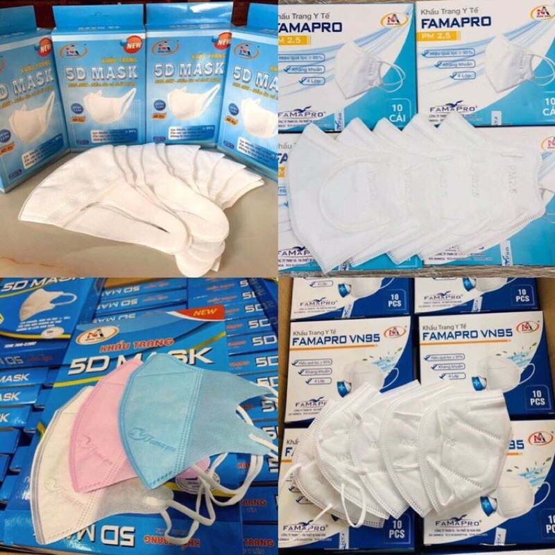 10 hộp khẩu trang 5D mask NAM ANH người lớn, bé 8t trở lên | BigBuy360 - bigbuy360.vn