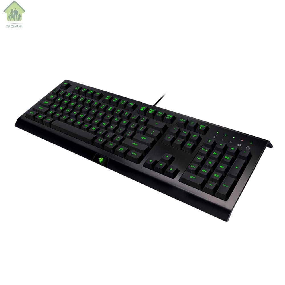 xm Razer Cynosa Chroma Pro Wired Gaming Keyboard with Three-color Backlit/Membrane Keyboard/Individually Backlit Keys/Spill-Resistant/Fully Programmable 104 Keys Compatible for Windows/Mac