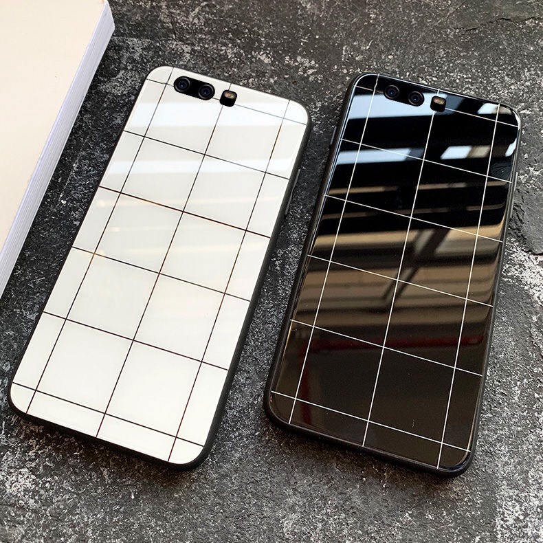 Ốp iphone kính kẻ caro cho iphone 6 s plus 7 8 plus Xr X s max 11 11 pro max 12 mini 12 pro max Se2