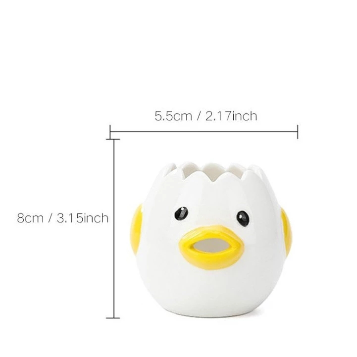 Dụng Cụ Tách Lòng Đỏ Trứng Hình Gà Sáng Tạo