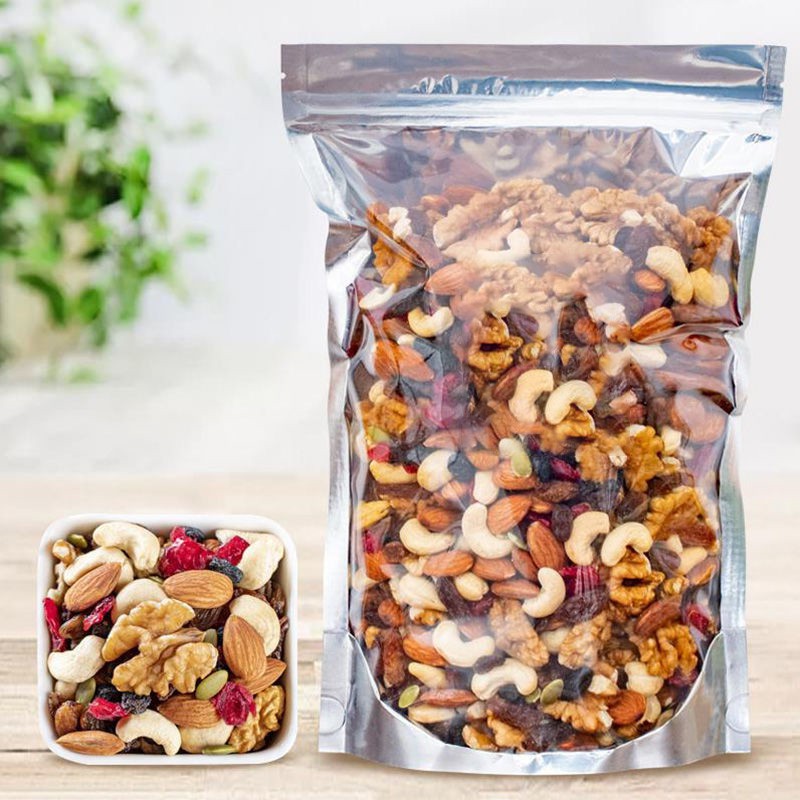 Granola 7 Loại Siêu Hạt Mix gói 500g - Ăn Kiêng - Không Đường - Không Phẩm Màu Nhân Tạo