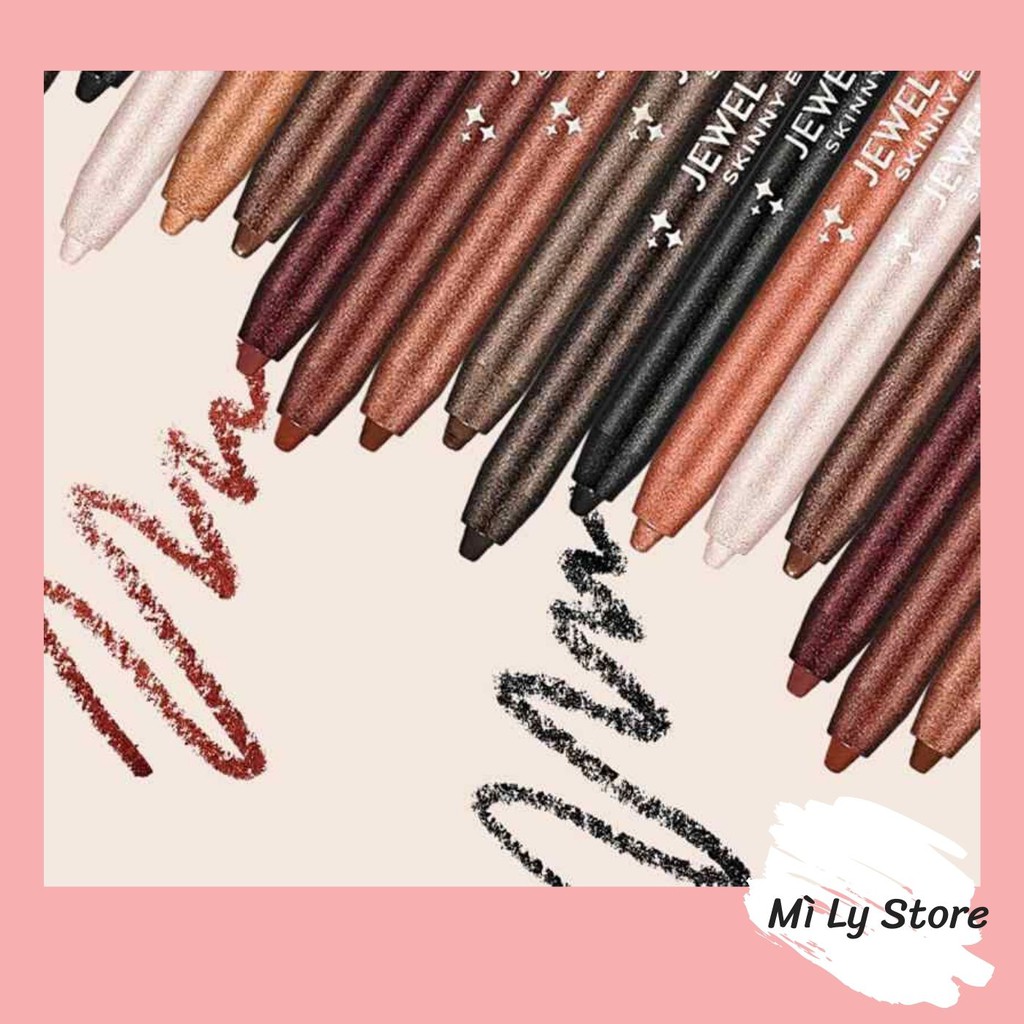 Bút kẻ mắt Jewel Light Skinny Eye Liner 10 Colors 0.7g