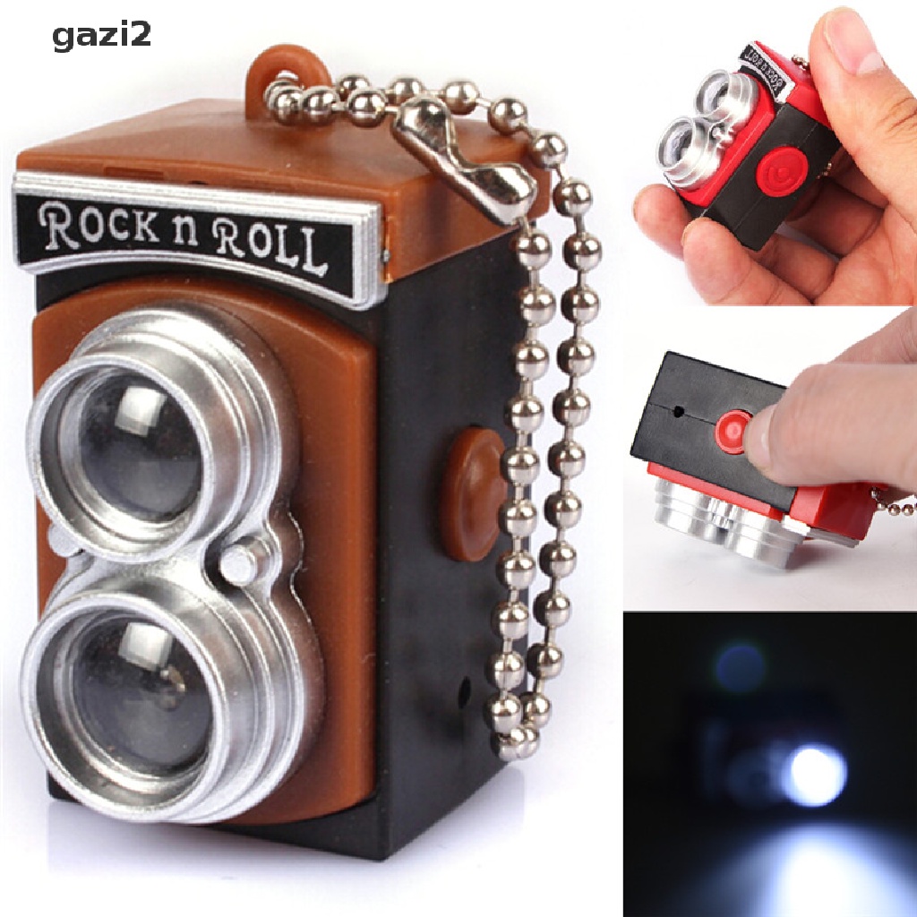 Móc khóa hình máy ảnh kỹ thuật số mini có đèn LED Agazi2
 | BigBuy360 - bigbuy360.vn