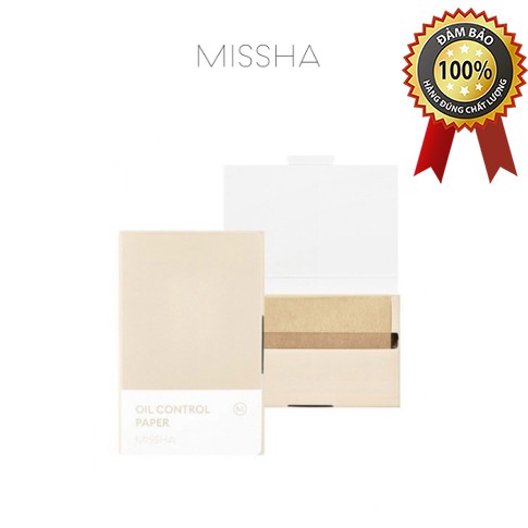 Giấy Thấm Dầu [MISSHA] Oil Control Paper 100pc