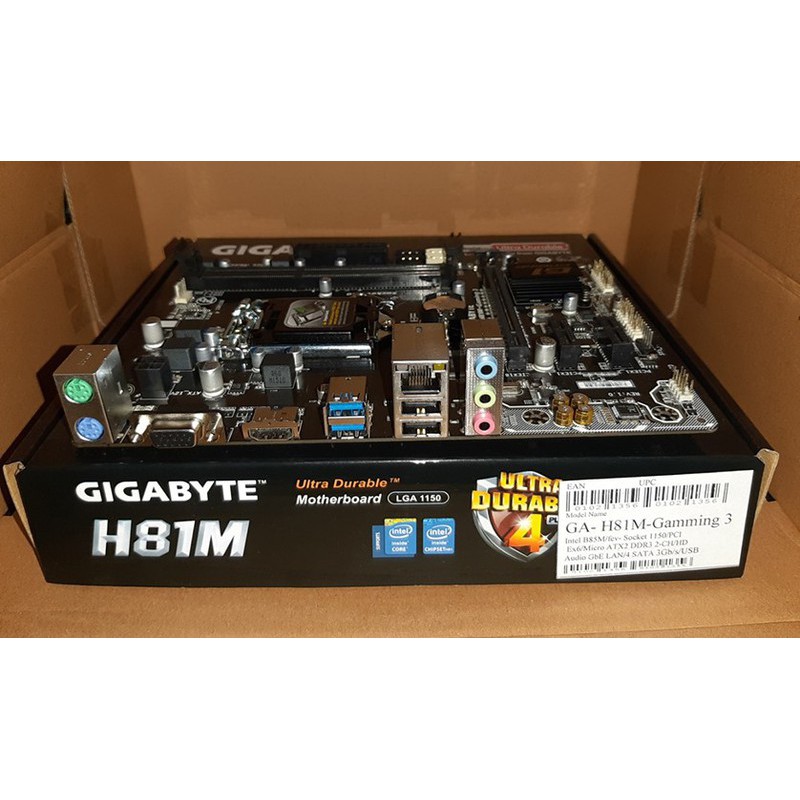 Bo mạch chủ Main Gigabyte H81M Gaming 3 - Hàng Cty  - Bảo hành 36 tháng