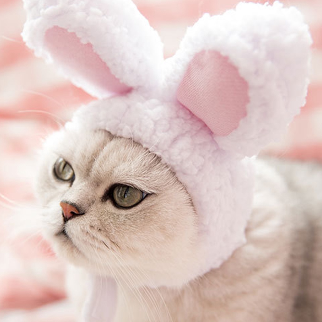 Băng Đô Tai Thỏ Dễ Thương Dùng Để Hóa Trang