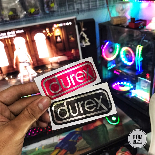 Bộ 2 Tem DUREX CROME