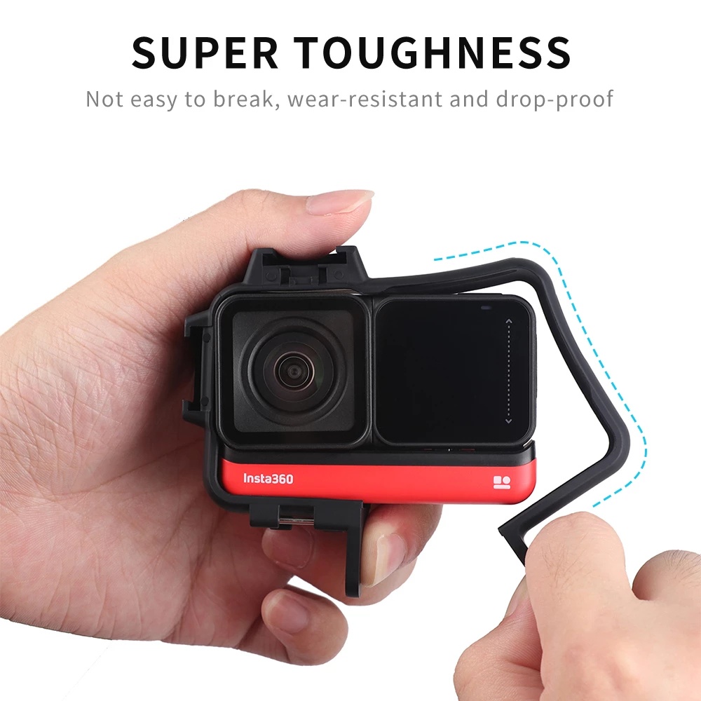 Khung Bảo Vệ Ống Kính Máy Ảnh 360 Độ Cho Insta360 One RS Dual-lens 360 Mod