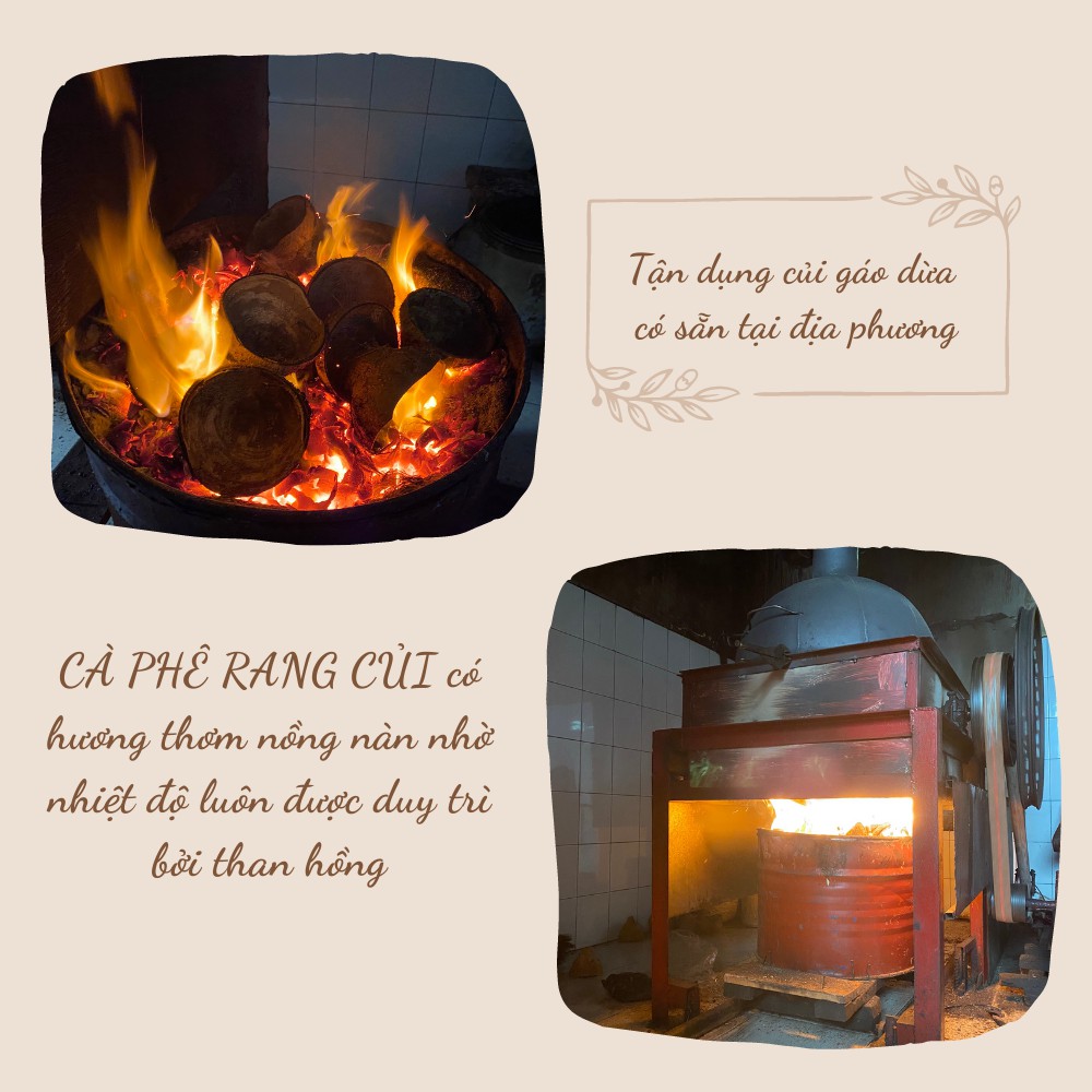 Cà phê rang củi Gu Vừa - KIM SƠN COFFEE - Thơm ngon tròn vị, có bơ phù hợp pha phin | BigBuy360 - bigbuy360.vn