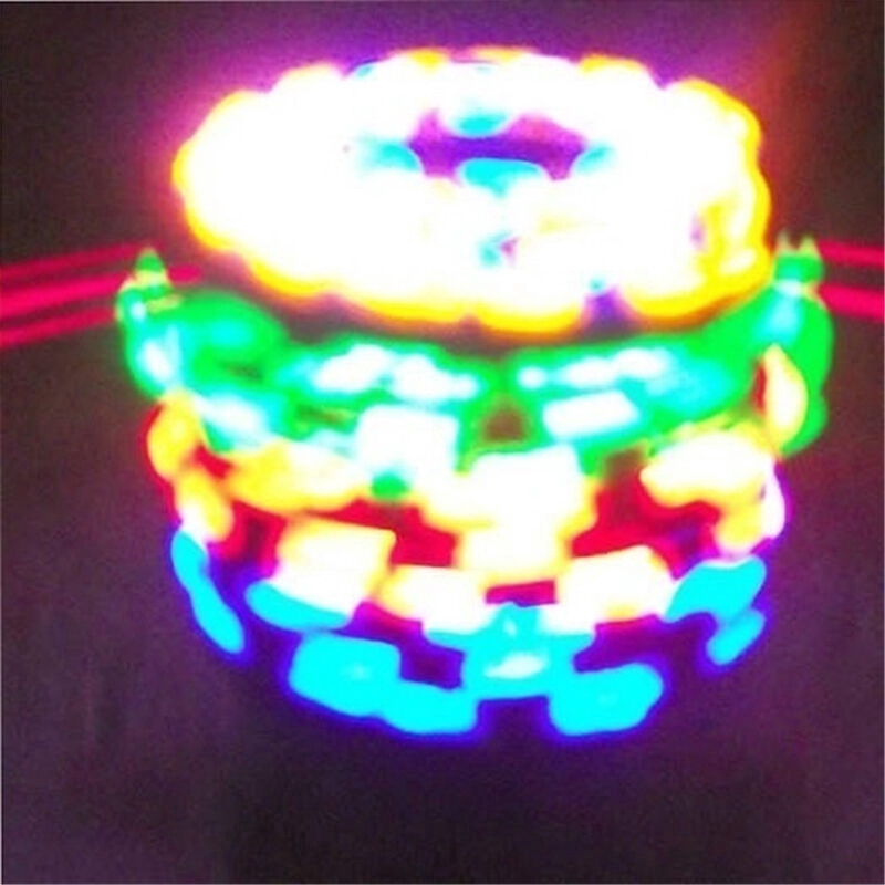 Flash Light-emitting Red Laser Line Gyro Magic Music Gyroscope