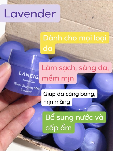 Mặt nạ ngủ lavender Laneige