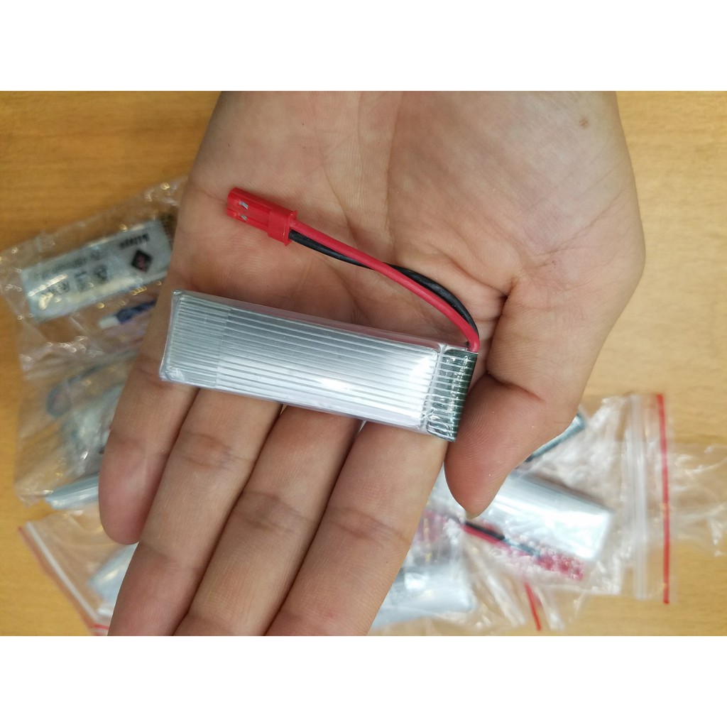 Xuongpin.vn Pin sạc 3.7v 500mah dùng cho máy bay v977 và các dòng đồ chơi điều khiển hàng chất lượng 80%