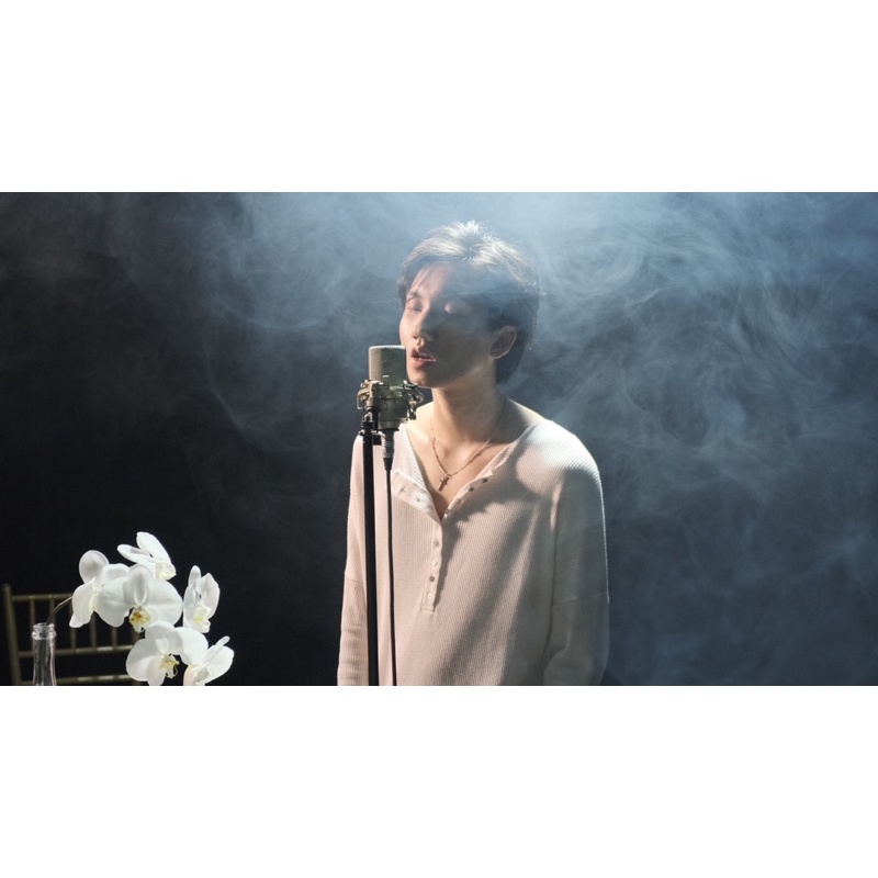 ÁO THUN TAY DÀI UNISEX OVERSIZE 9 NÚT - HYPNOTISM “TRẮNG”