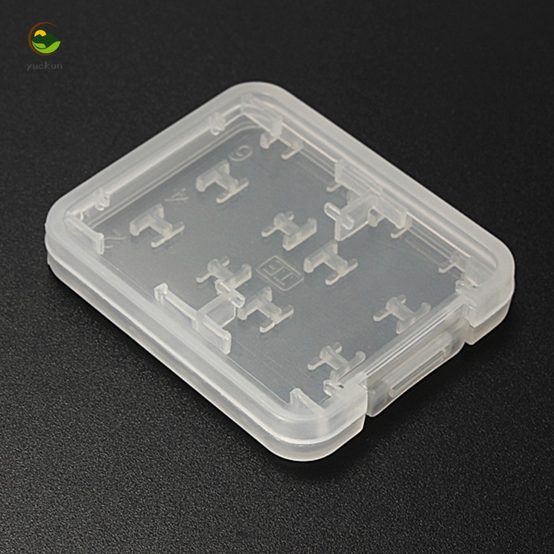 Hộp Nhựa Đựng Thẻ Nhớ 8 Trong 1 Tiện Dụng