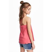 ÁO DÂY NỮ HM AUTH PINK STRAPPY TOP MUA SALE