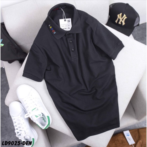 Áo thun thêu cổ LV-9025