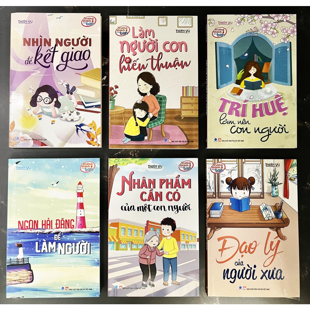 Sách - Box Set Trọn Bộ 6 Cuốn -Trưởng Thành Cùng Bạn