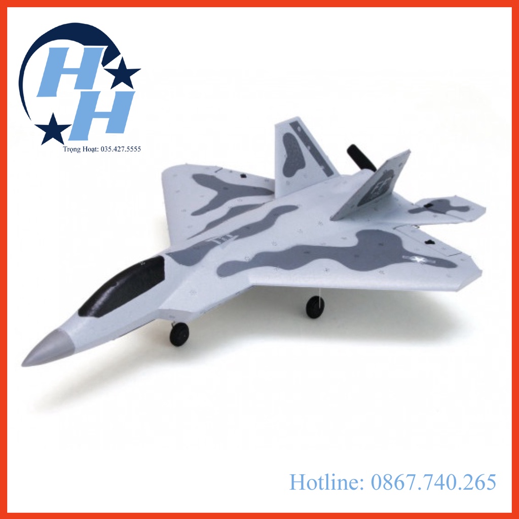 Máy bay điều khiển F-22 Raptor  Volantex 761-7 (RTF) EPP 4CH w/Gyro Stabilizer (260mm)