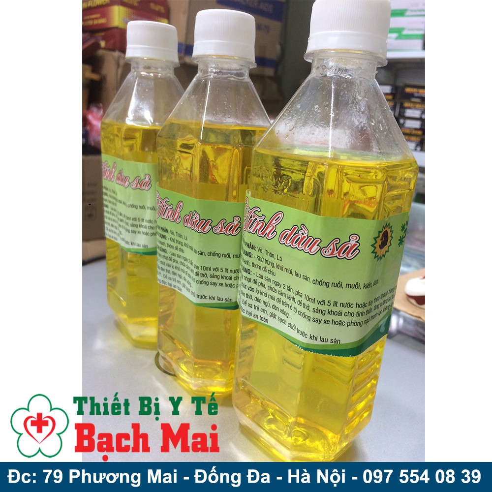 [TBYT BẠCH MAI ] Tinh Dầu Xả 500ml - Khử Mùi Đuổi Muỗi Côn Trùng