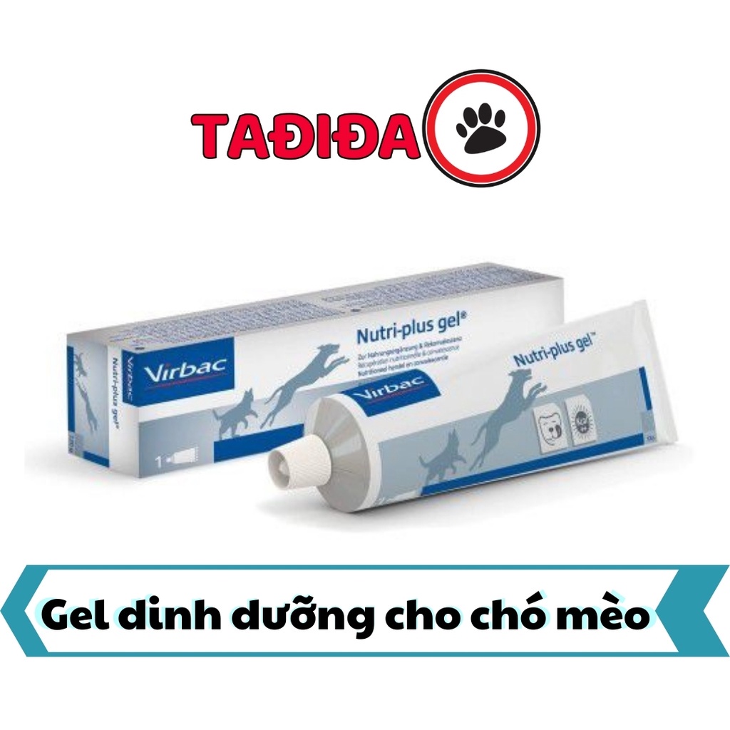 Gel dinh dưỡng chó Mèo biếng ăn gầy gọc Nutri Plus Gel Virbac – Tadida Pet
