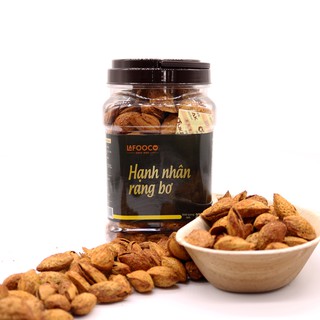 Hạnh Nhân Mỹ Rang Bơ Nguyên Vỏ LAFOOCO 320g