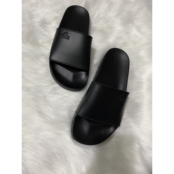 Dép bánh mỳ da nam adidas KTH