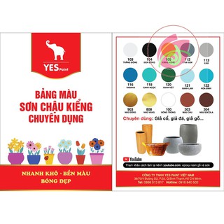 Sơn chậu 1K Yes 400g