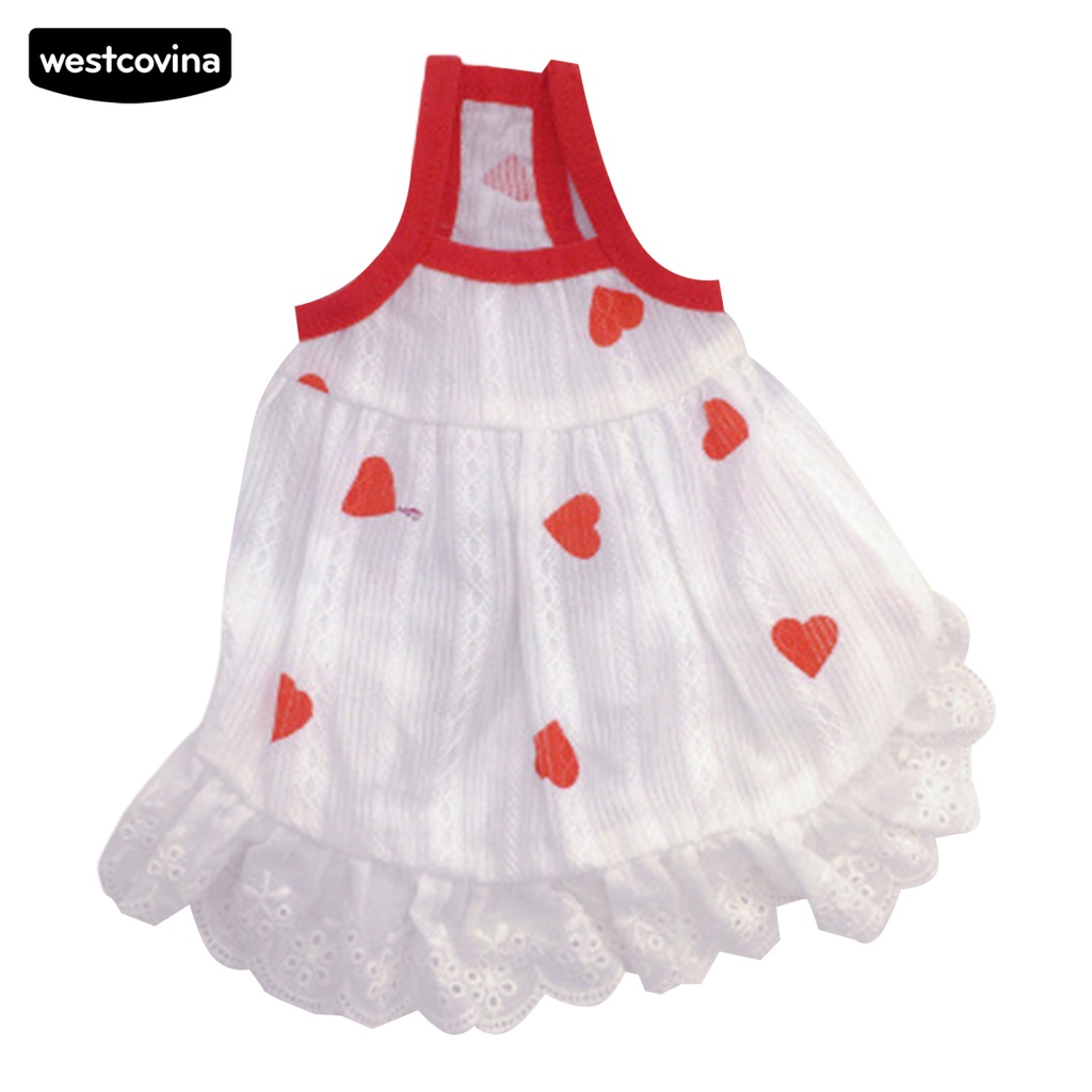 (MớI) Đầm Hai Dây Có Thể Giặt Cho Thú Cưng