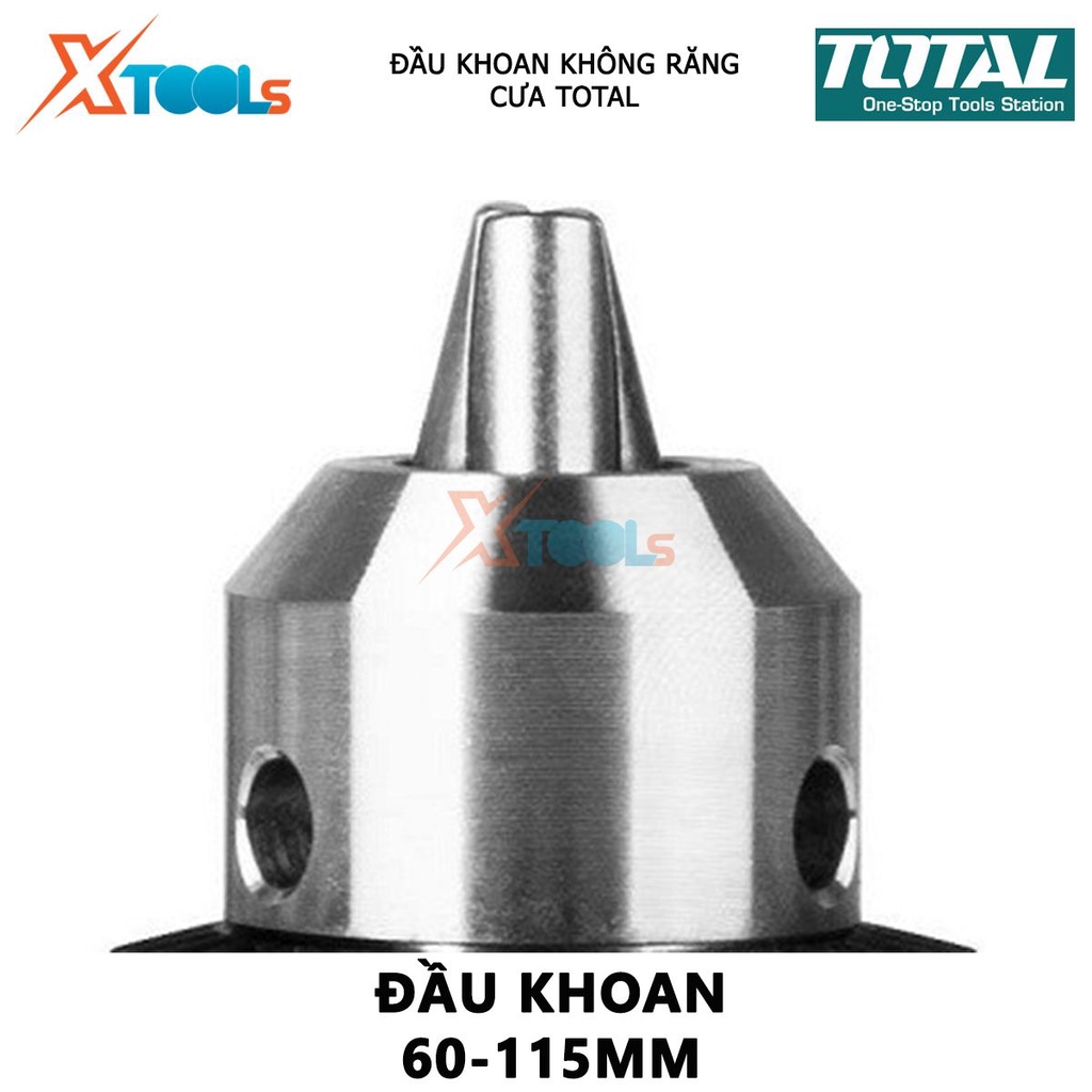 Đầu khoan (không răng cưa) TOTAL | đầu khoan khả năng khoan 1.0 - 20mm đầu khoan 60mm - 115mm [CHÍNH HÃNG] [XTOOLs]