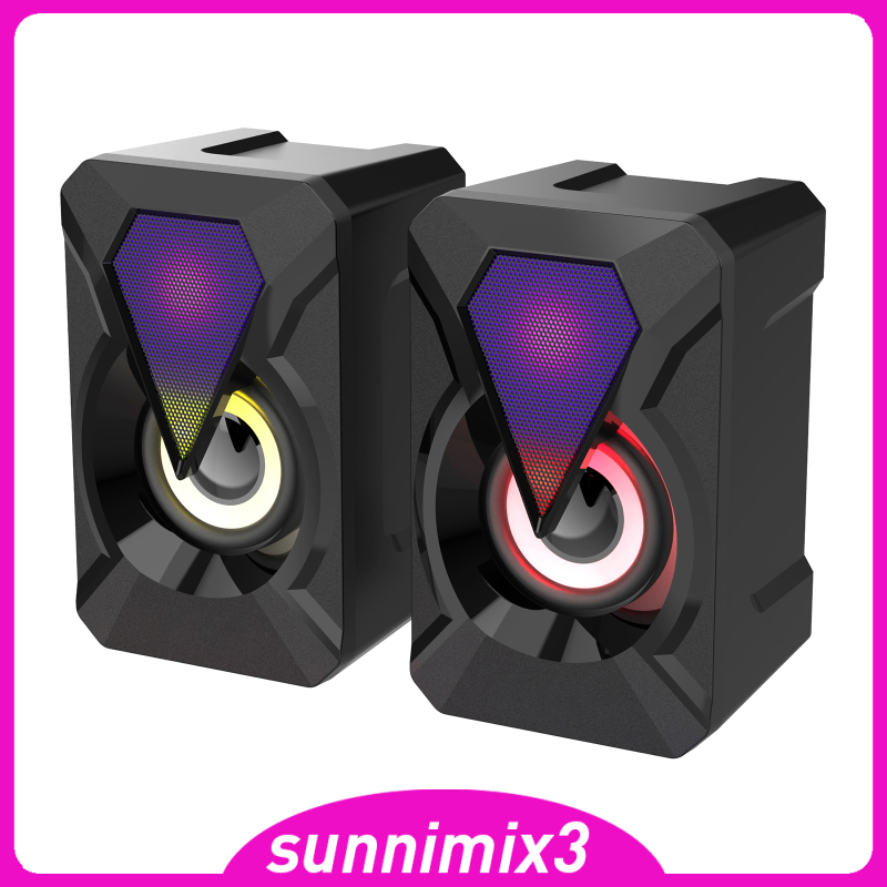 Loa Máy Tính Kayla 3wx2 Usb Jack 3.5mm Aux Với Dây Cáp 3.5mm