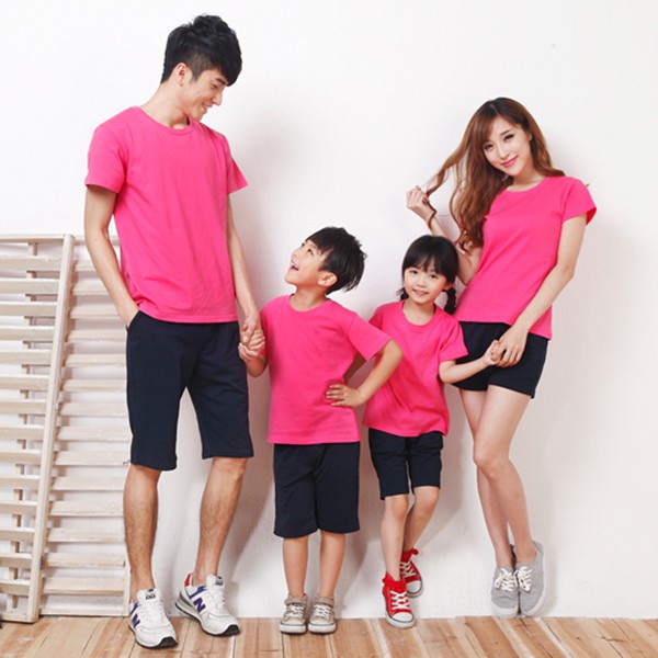 Áo thun nam nữ cổ tròn HUTA TT100, vải cotton mềm mát, form slim fit