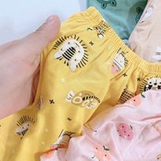 Quần Thun Lạnh Họa Tiết Cho Bé
