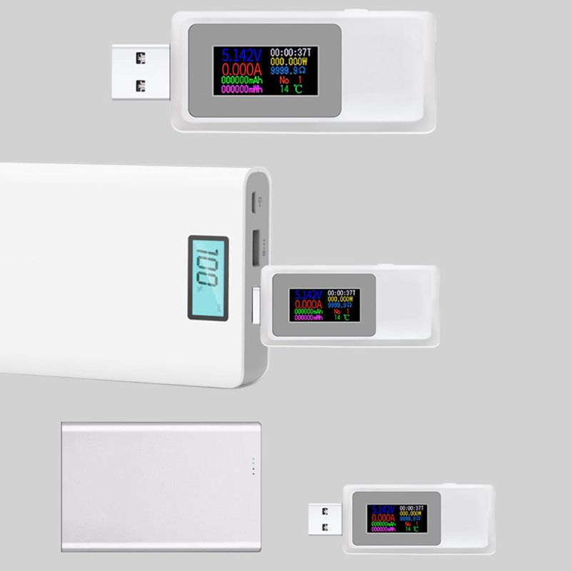 Usb Kiểm Tra Dòng Điện Màn Hình Màu KWS MX19