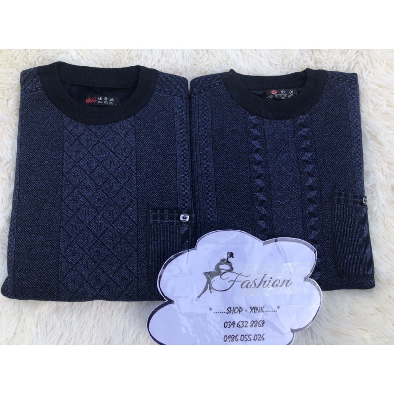 Áo len lót lông tặng bố, tặng Ông