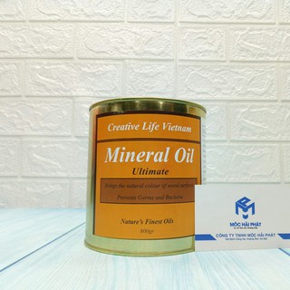 Dầu khoáng mineral oil lau gỗ Nghề Mộc