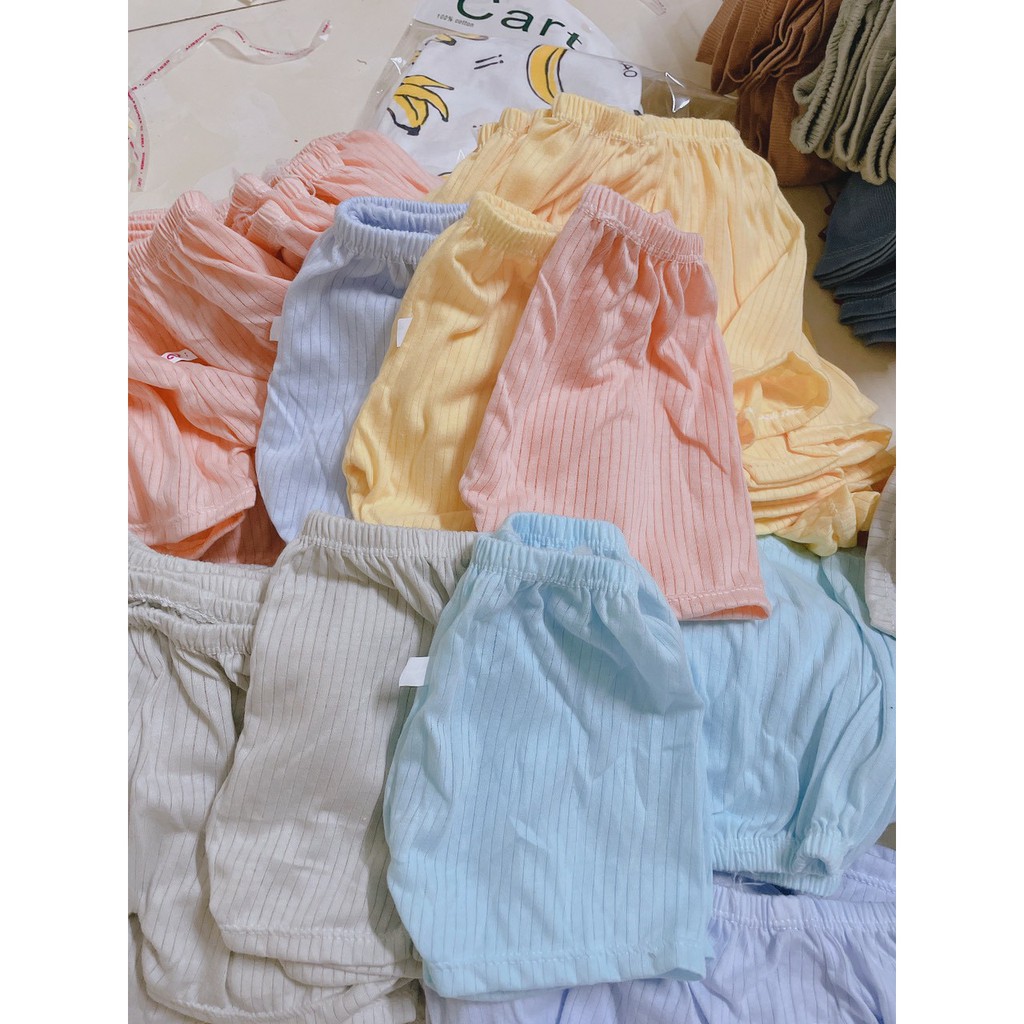 Combo 5 quần đùi cho bé BabyGao chất thun cotton mềm mịn