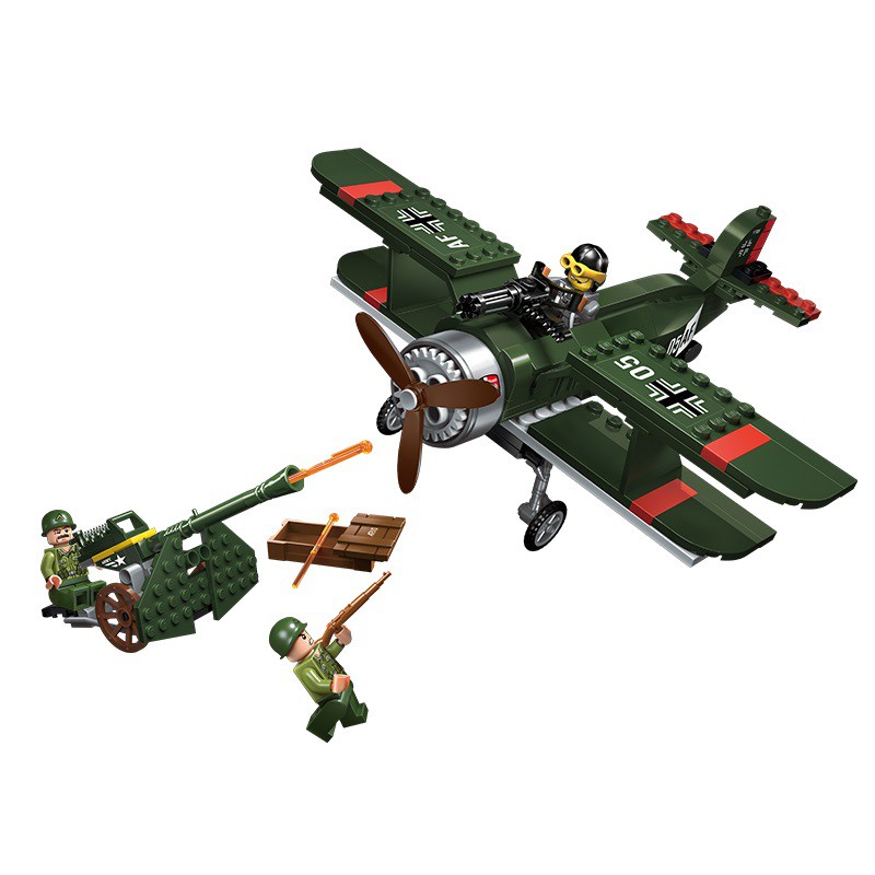 Bộ đồ chơi xếp hình lego máy bay tiêm kích mã 1705