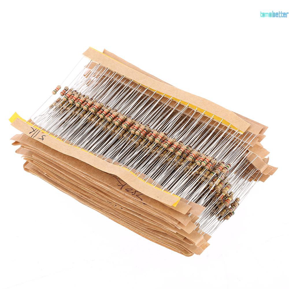 Bộ 860 Linh Kiện Điện Tử 1 Ohm-1M Ohm 1/4w 43 Giá Trị Chuyên Dụng