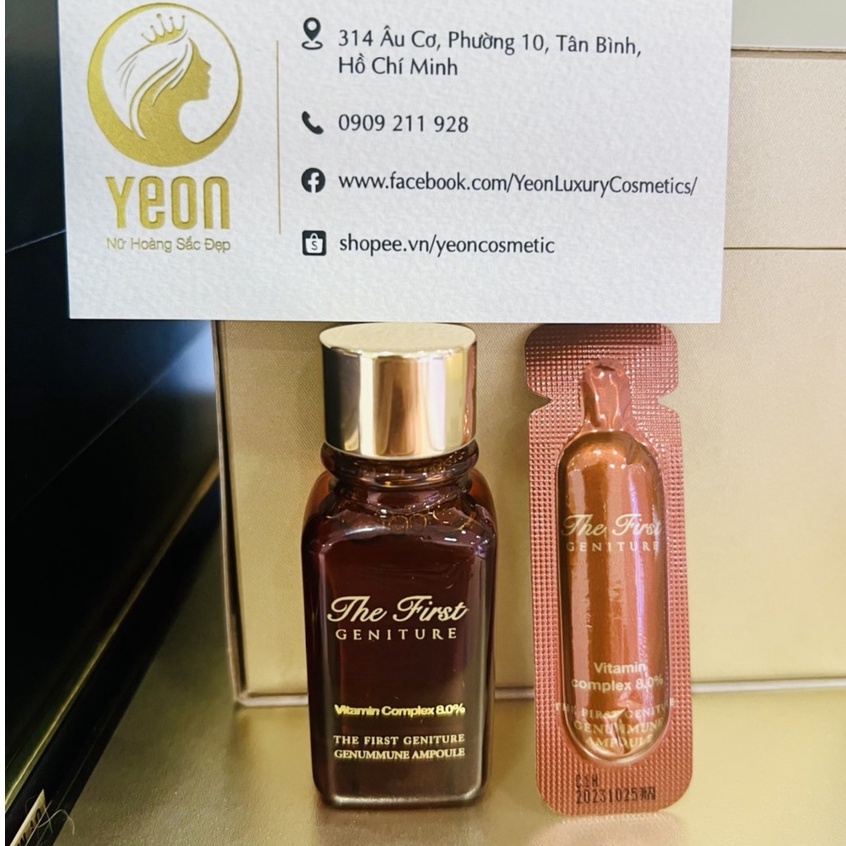 1 viên dưỡng trắng 𝐕𝐈𝐓𝐀𝐌𝐈𝐍 𝐂𝐎𝐌𝐏𝐋𝐄𝐗 𝟖.𝟎% 𝐎𝐇𝐔𝐈 𝐓𝐇𝐄 𝐅𝐈𝐑𝐒𝐓 𝐆𝐄𝐍𝐈𝐓𝐔𝐑𝐄 𝐆𝐑𝐍𝐔𝐌𝐌𝐔𝐍𝐄 #𝐀𝐌𝐏𝐎𝐔𝐋𝐄 _mờ sạm nám tàn nhang 1ml