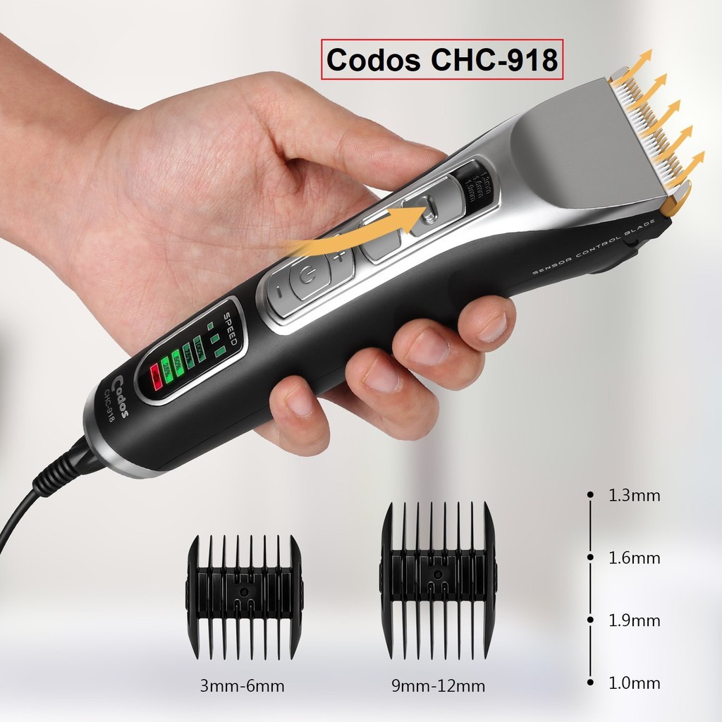Tông đơ cắt tóc Codos CHC-918m, tông đơ cắt tóc chuyên nghiệp