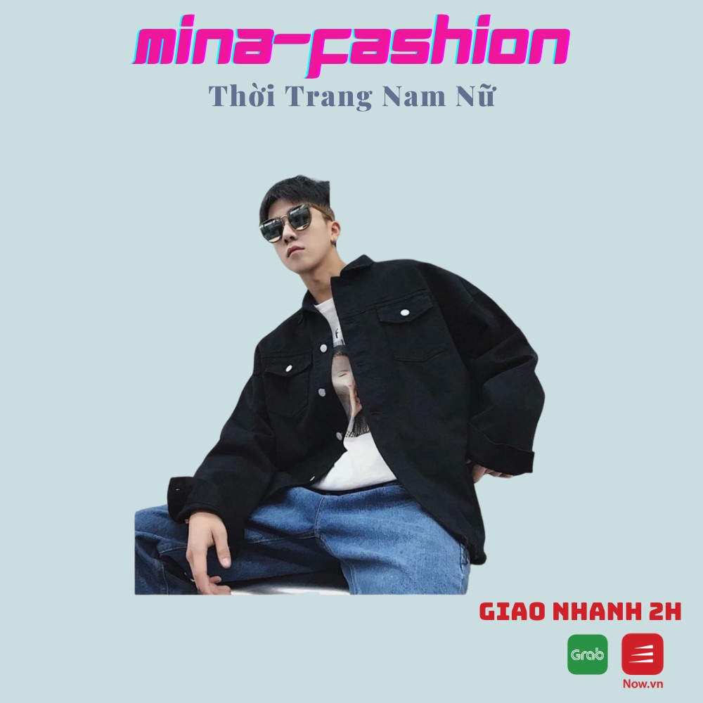 Áo Khoác Jean Nam Siêu Cool Ngầu mã: JG_AJNAM_011