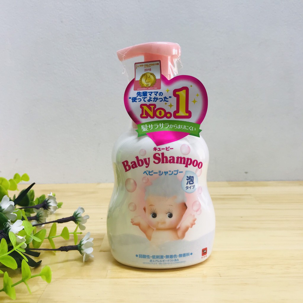 Dầu gội sữa tắm tạo bọt Cow màu hồng 350ml Nội địa Nhật Bản