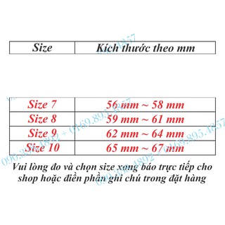 [79K] Nhẫn inox nam CHẠM RỒNG